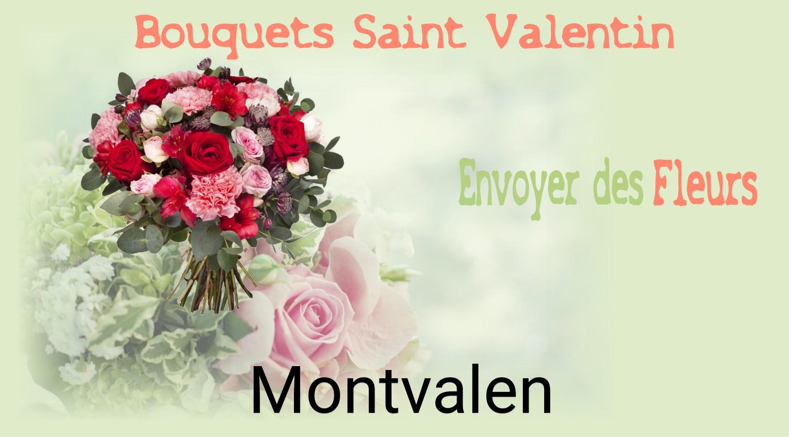 Roses de Saint-Valentin livrées à Montvalen